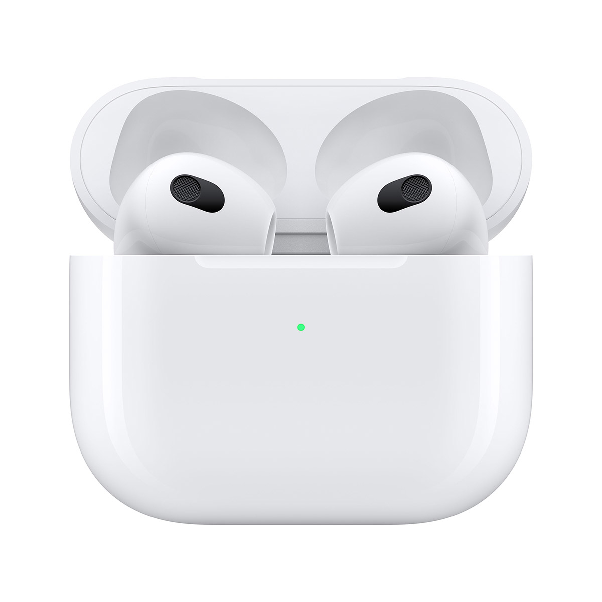 Apple AirPods (3ª Geração) 2021 Wireless Brancos com Caixa de Carregamento MagSafe